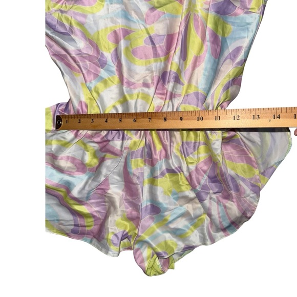 Adore Me lounging‎ Romper multicolored Pastels size Small - Picture 4 of 7